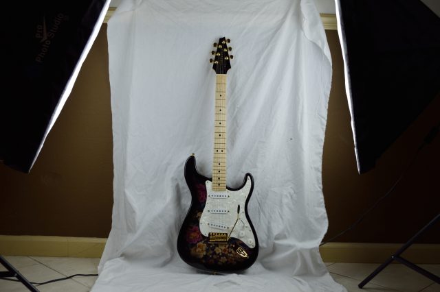 Handmade electric guitar. Built by William Gelvin, Gelvin Guitars