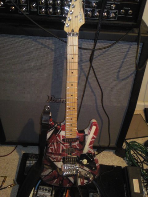 Electric guitar built from scratch. Built by William Gelvin, Gelvin Guitars