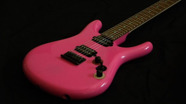 Custom electric guitar. Built by William Gelvin, Gelvin Guitars