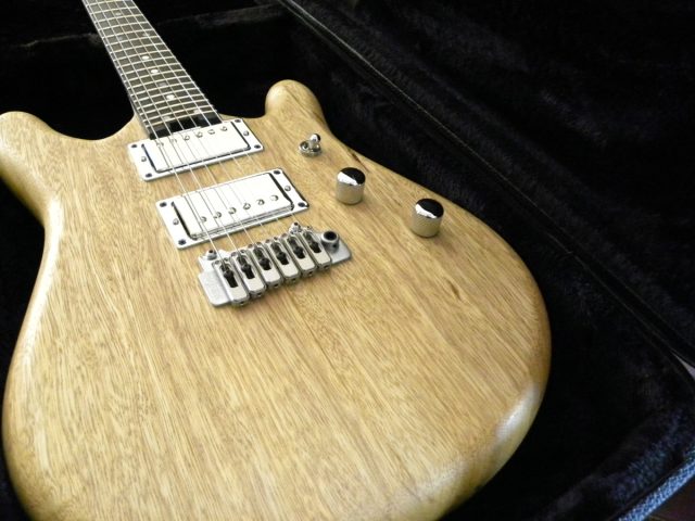 Electric guitar built from scratch. Built by William Gelvin, Gelvin Guitars