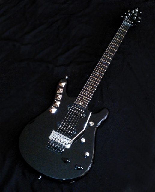 Custom electric guitar. Built by William Gelvin, Gelvin Guitars