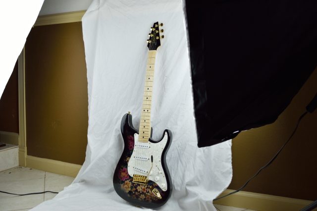 Handmade electric guitar. Built by William Gelvin, Gelvin Guitars