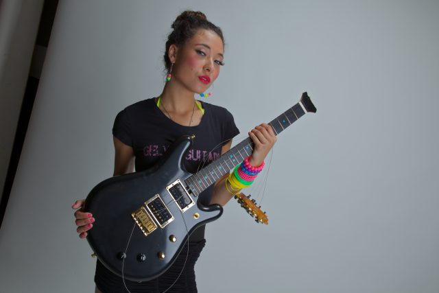 Custom electric guitar. Built by William Gelvin, Gelvin Guitars