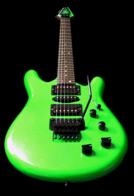 Handbuilt custom electric guitar. Built by William Gelvin, Gelvin Guitars