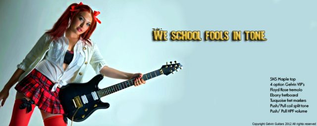 Electric guitar built from scratch. Built by William Gelvin, Gelvin Guitars