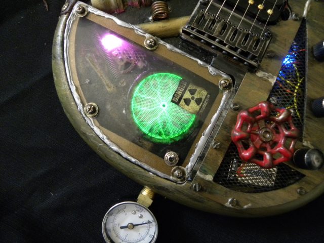 Handmade electric guitar. Built by William Gelvin, Gelvin Guitars
