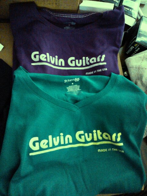 Handmade electric guitar. Built by William Gelvin, Gelvin Guitars
