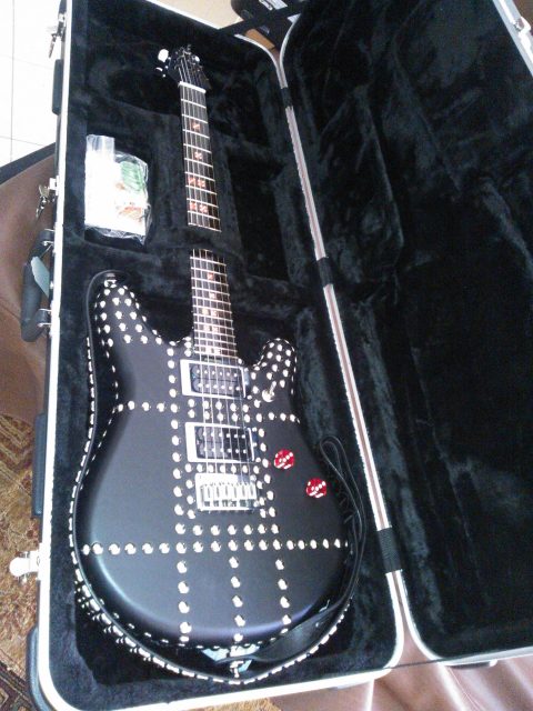 Electric guitar built from scratch. Built by William Gelvin, Gelvin Guitars