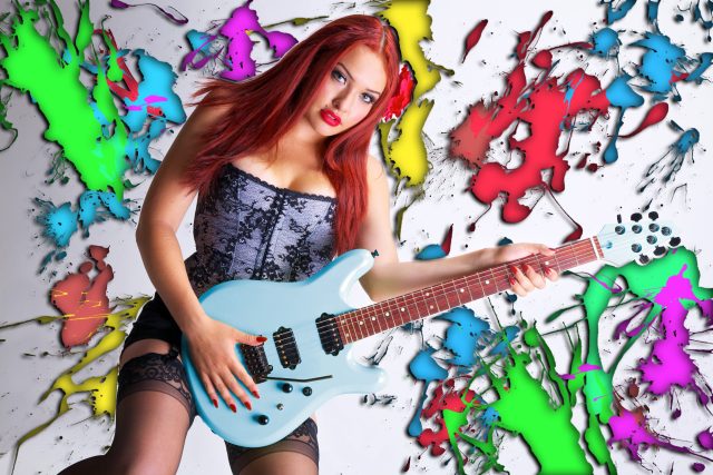 Handmade electric guitar. Built by William Gelvin, Gelvin Guitars