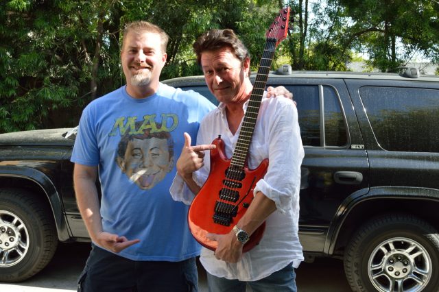 Custom electric guitar. Built by William Gelvin, Gelvin Guitars