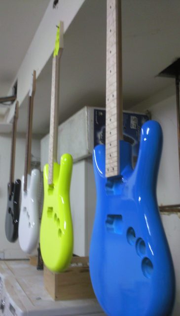 Electric guitar built from scratch. Built by William Gelvin, Gelvin Guitars