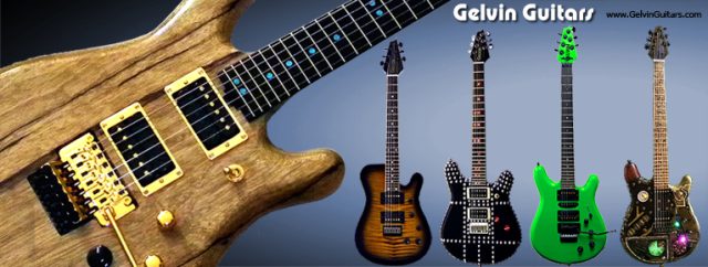 Electric guitar built from scratch. Built by William Gelvin, Gelvin Guitars