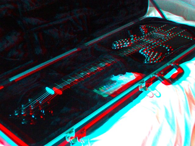 Custom electric guitar. Built by William Gelvin, Gelvin Guitars