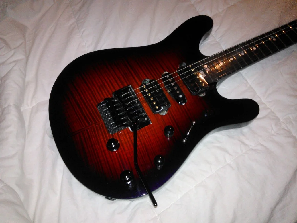 Red burst and purple edge Gelvin JG 2.0